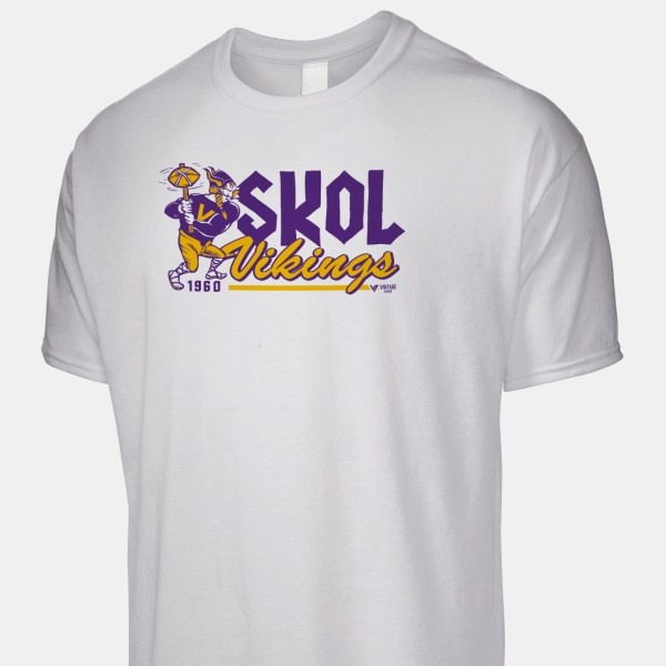 1960 Vintage Minnesota Vikings T-Shirt PT72899