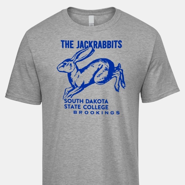 1962 Vintage South Dakota State Jackrabbits T-Shirt PT73336