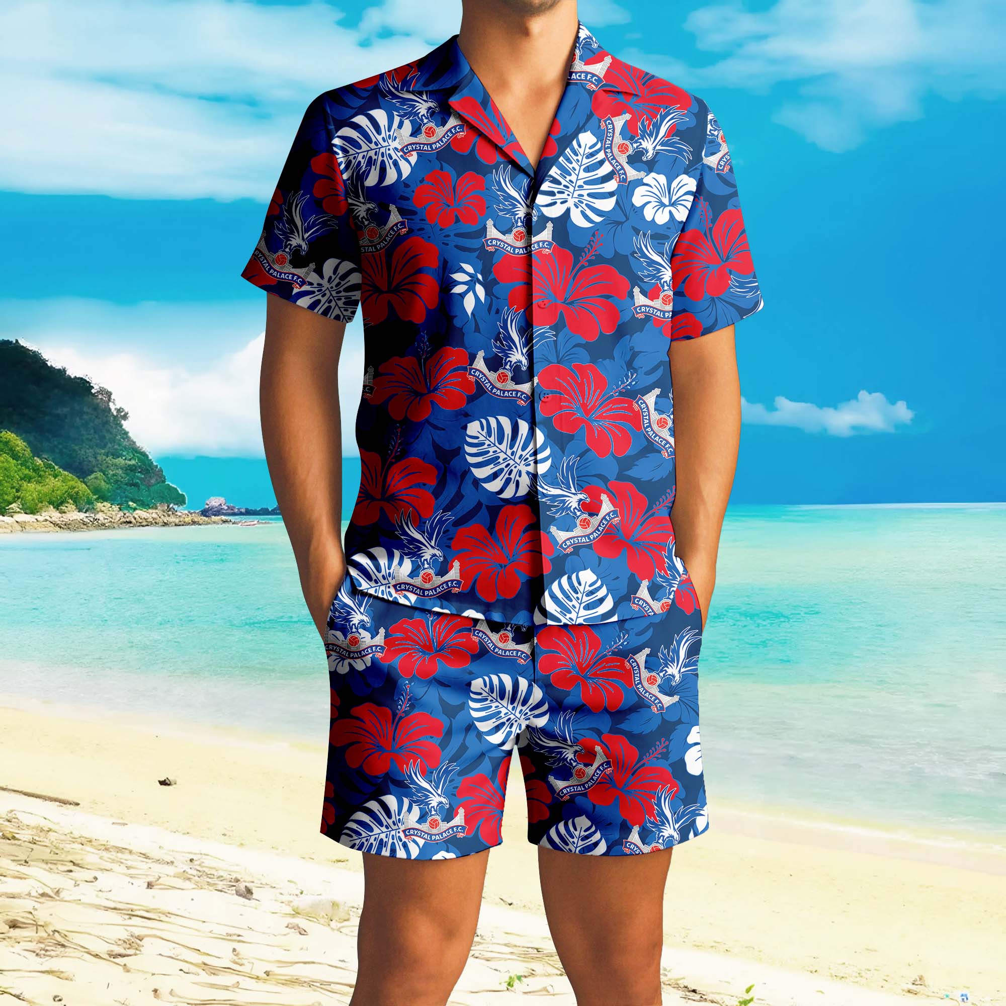 Hawaiian Pattern Premier League Shirt+Short PT72850