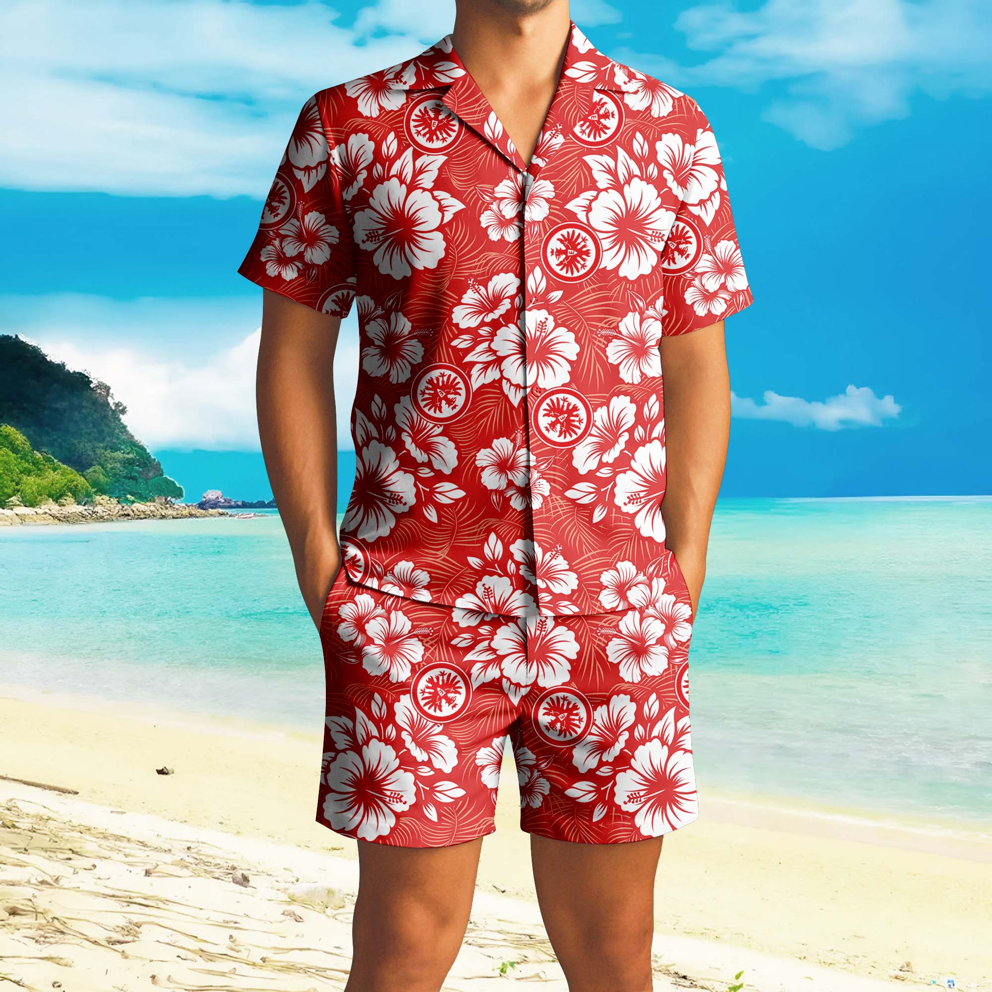 Hawaiian Pattern Bundesliga Shirt+Short PT72871