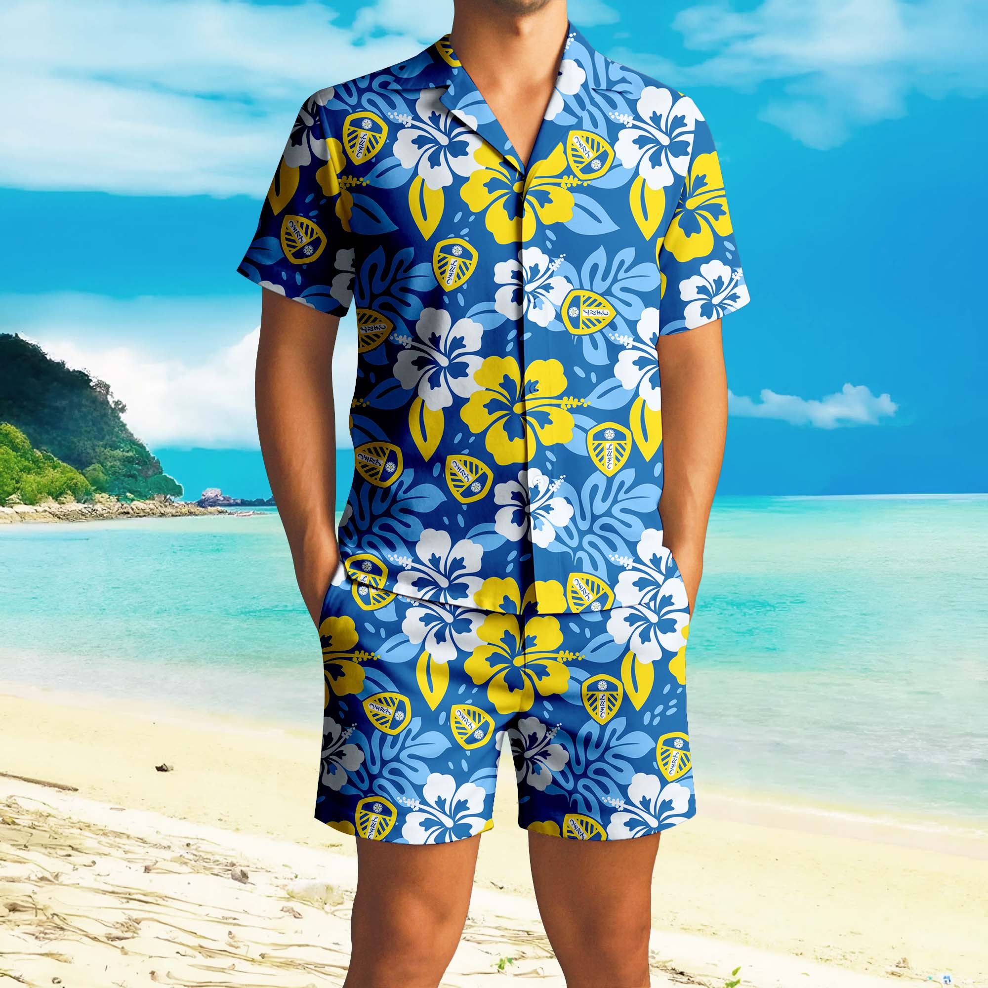 Hawaiian Pattern Premier League Shirt+Short PT72853