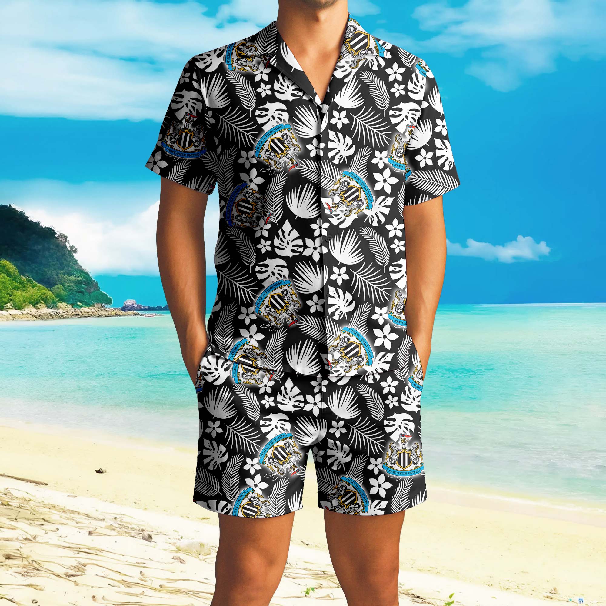 Hawaiian Pattern Premier League Shirt+Short PT72857