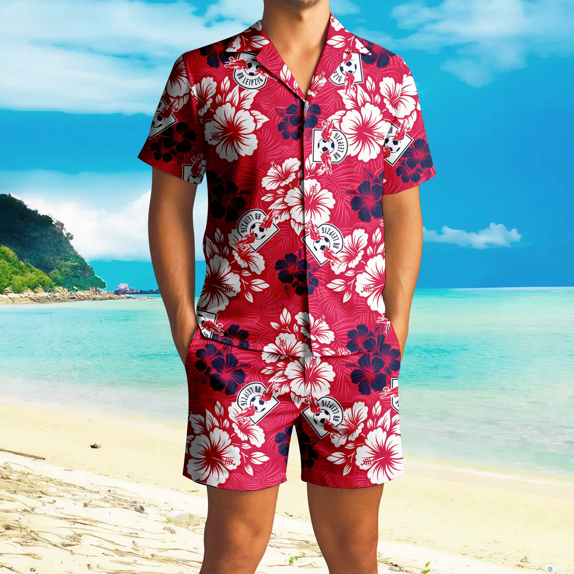 Hawaiian Pattern Bundesliga Shirt+Short PT72876