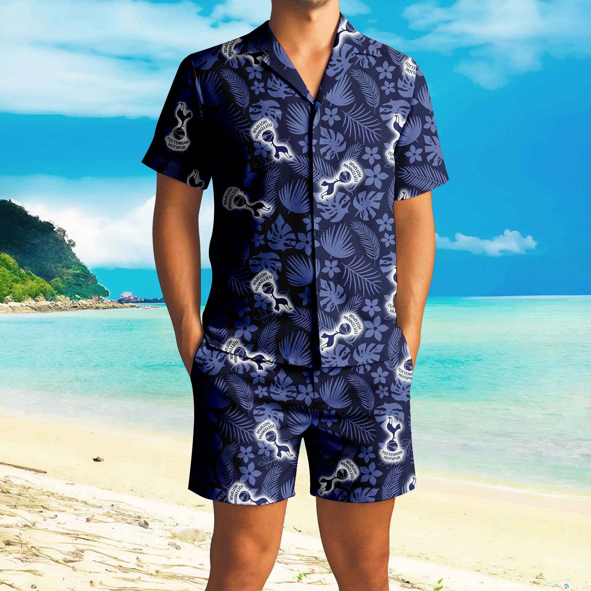 Hawaiian Pattern Premier League Shirt+Short PT72860