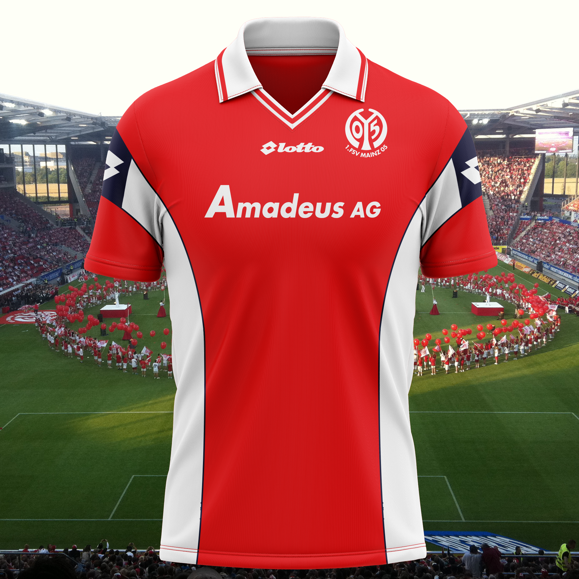 1. FSV Mainz 05 2000-01 Retro Shirt PT73620