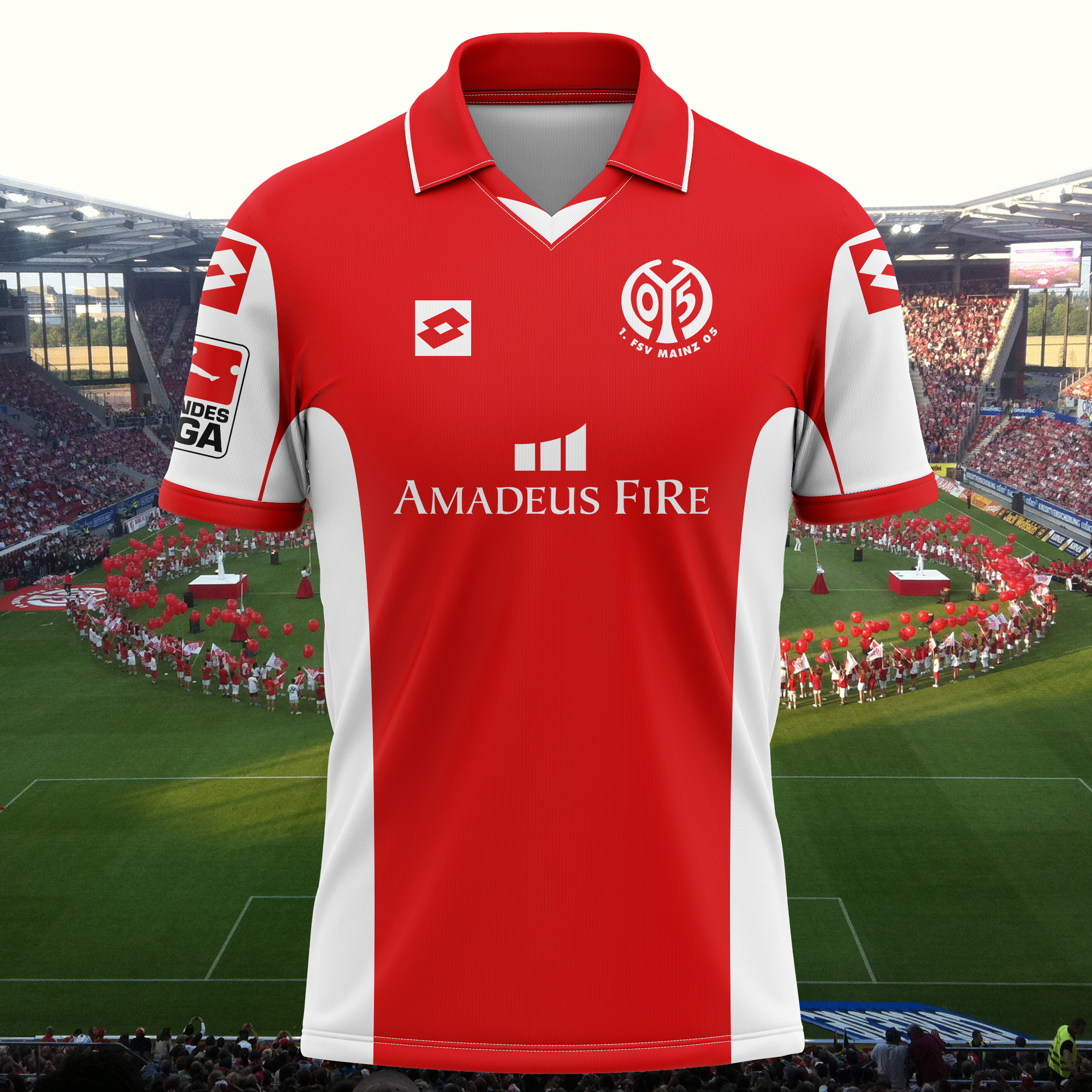 1. FSV Mainz 05 2003-04 Home Kit Retro Shirt PT73623
