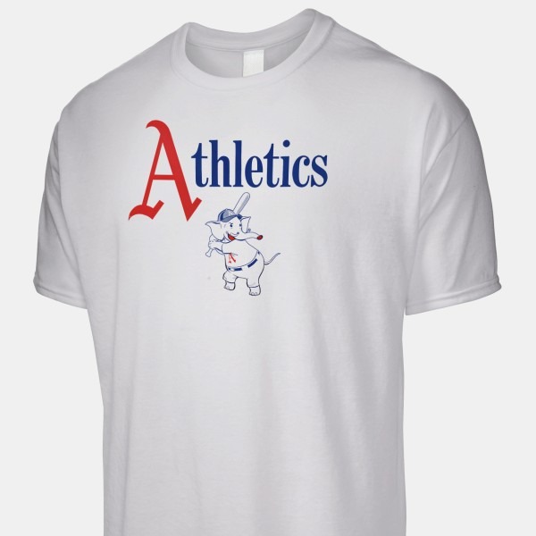 1951 Vintage Philadelphia Athletics T-Shirt PT73521