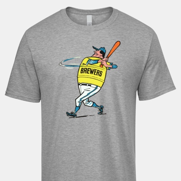 1970 Vintage Milwaukee Brewers T-Shirt PT73544