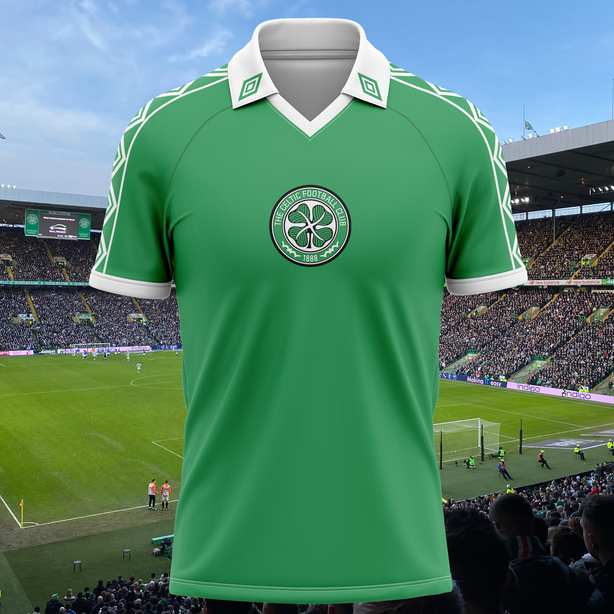 Celtic FC 1978-79 Away Shirt Retro Shirt PT73625