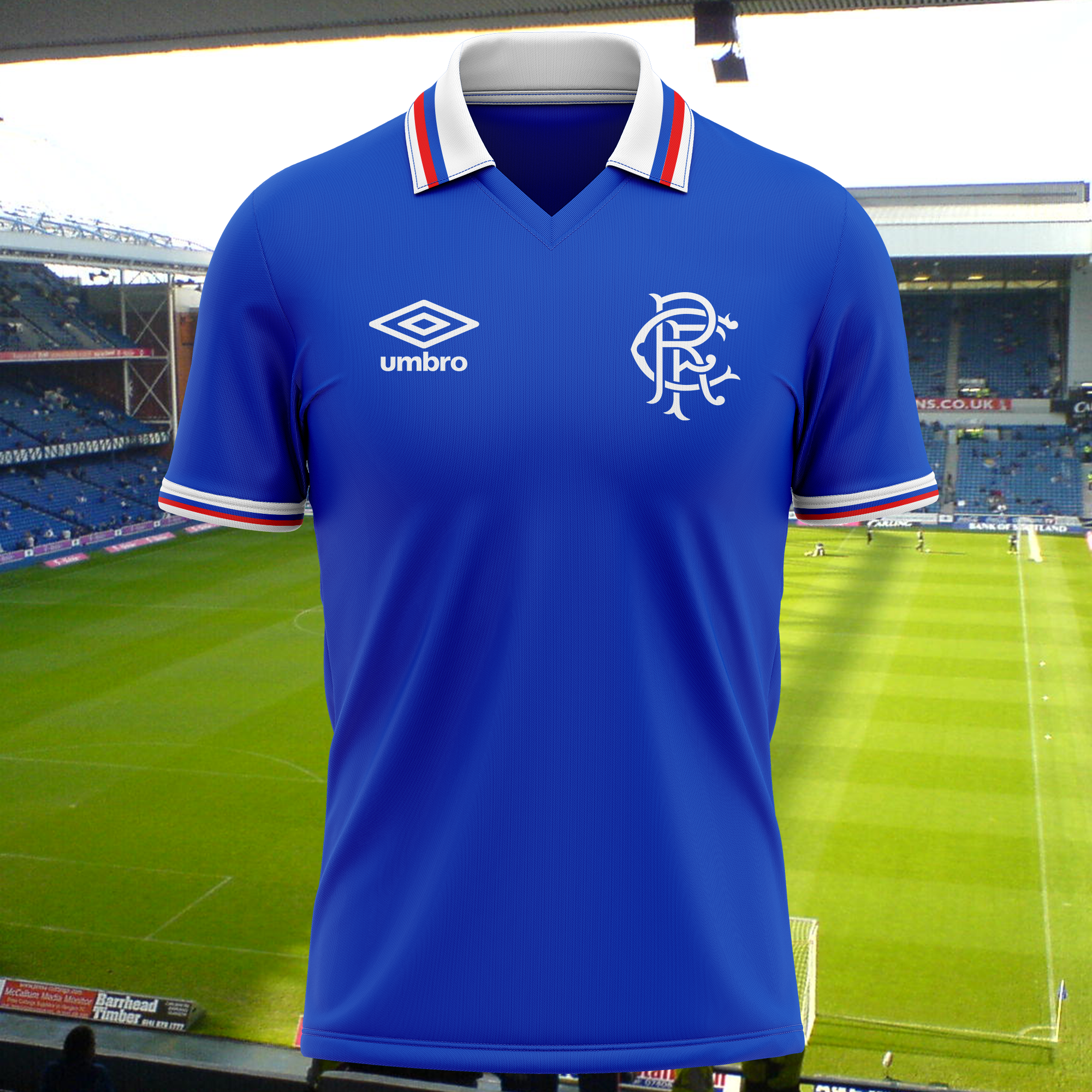 Rangers FC 1978-79 Home Kit Retro Shirt PT73635