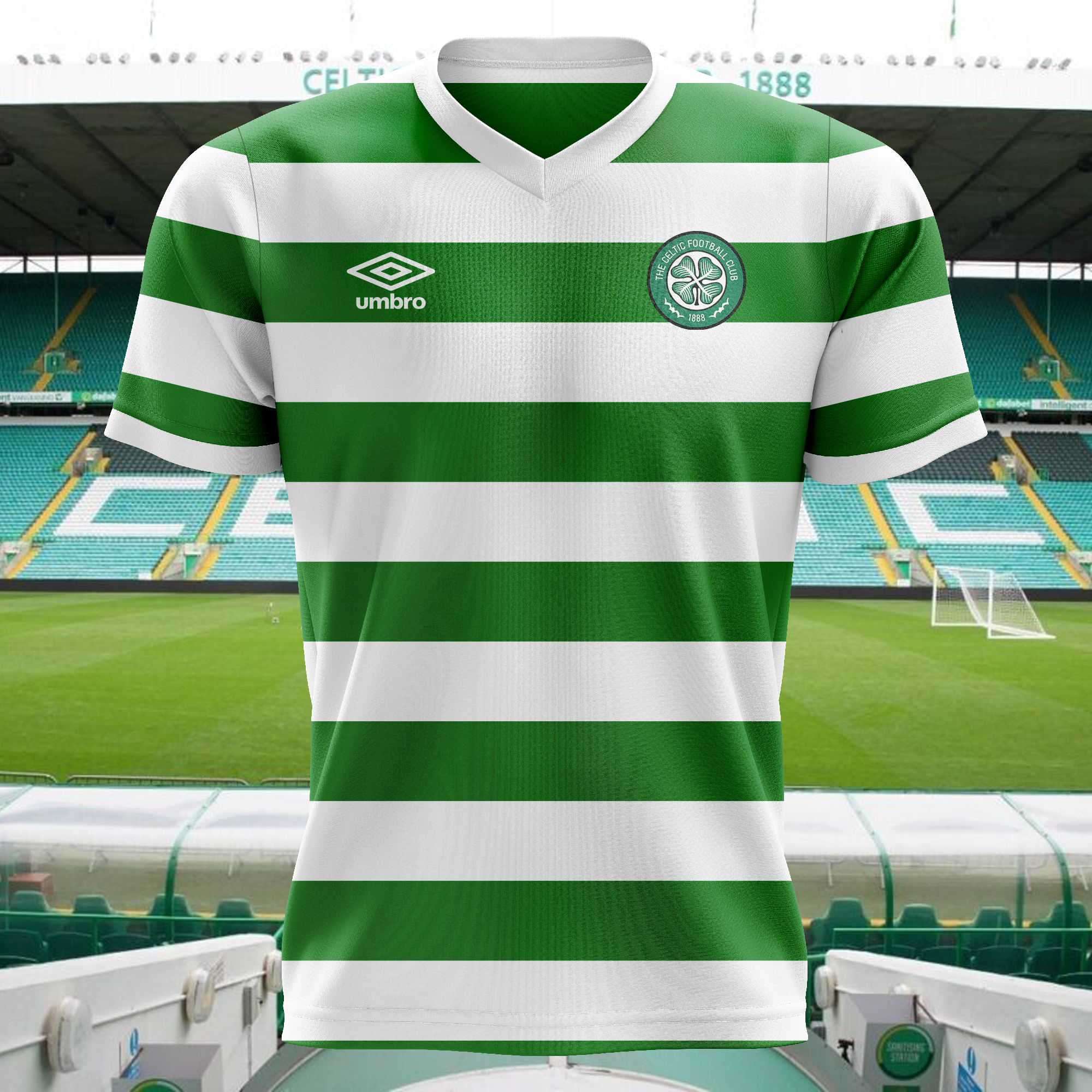 Celtic FC 1981-82 Home Kit Retro Shirt PT73700