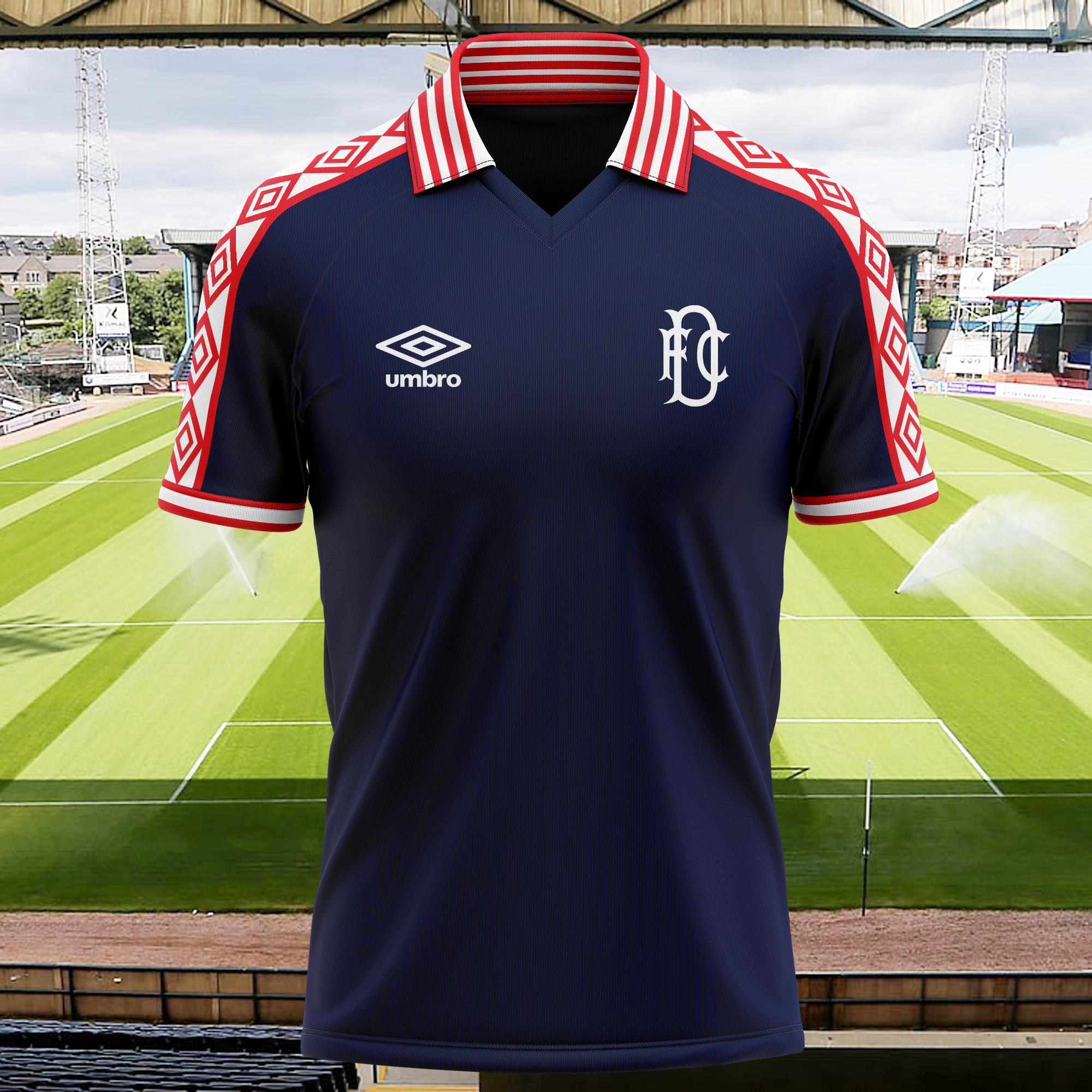 Dundee FC 1981-82 Home Kit Retro Shirt PT73702