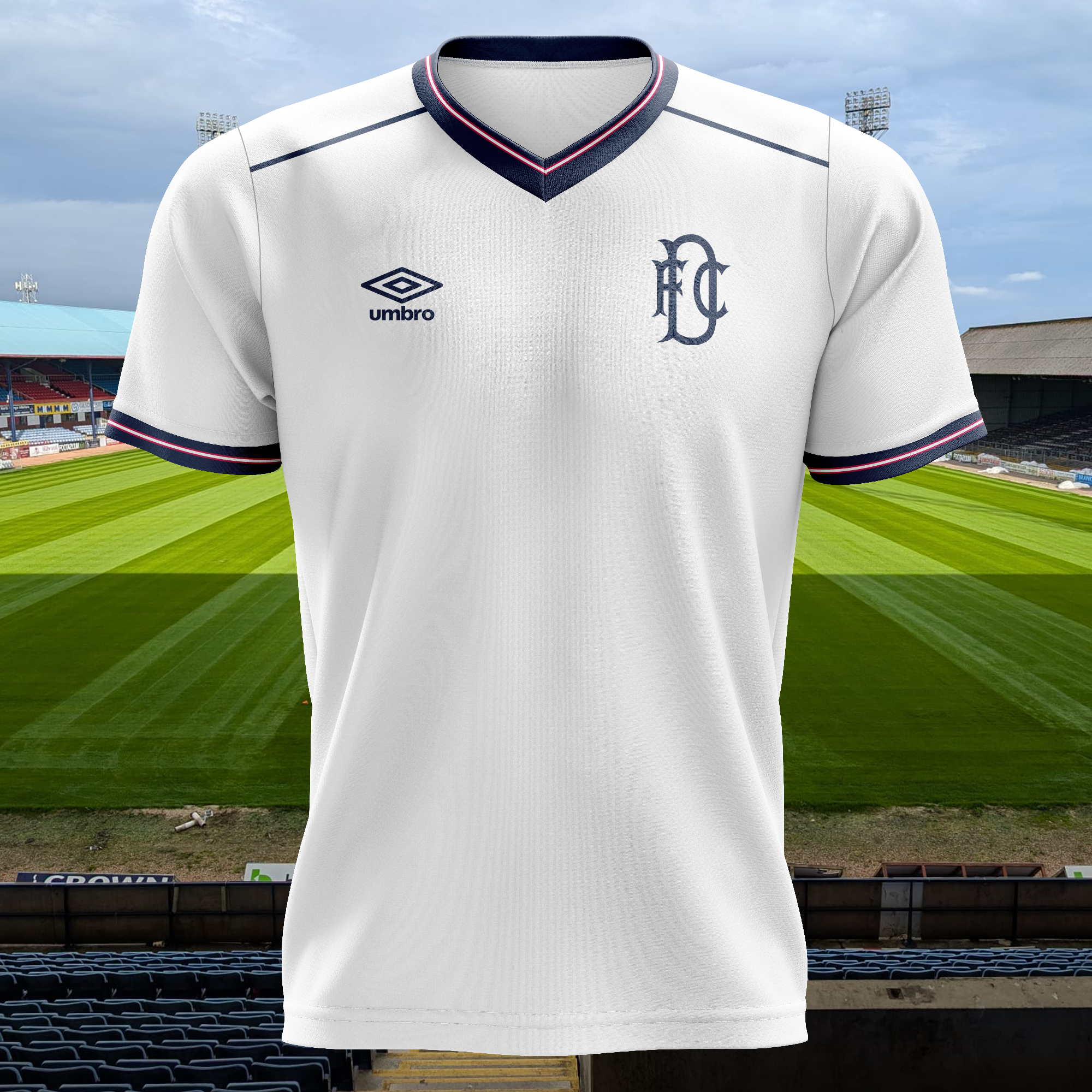 Dundee FC 1983-84 Away Kit Retro Shirt PT73684
