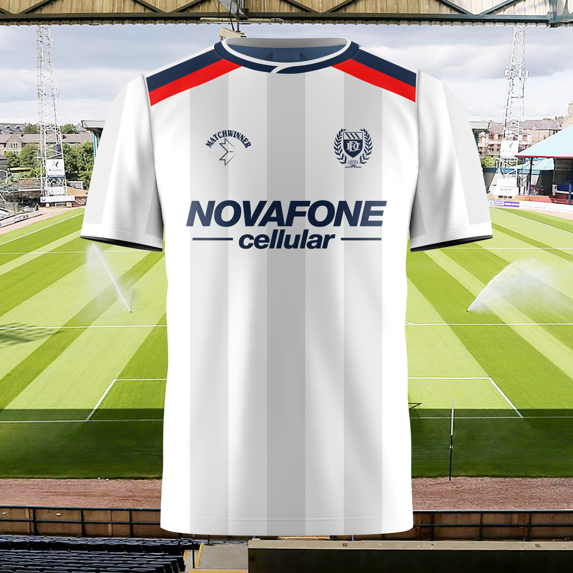 Dundee FC 1987-88 Away Kit Retro Shirt PT73712