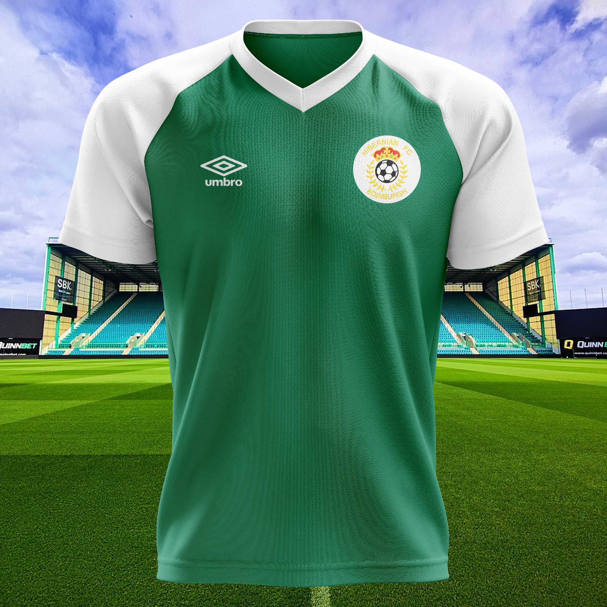 Hibernian 1981-82 Home Kit Retro Shirt PT73704