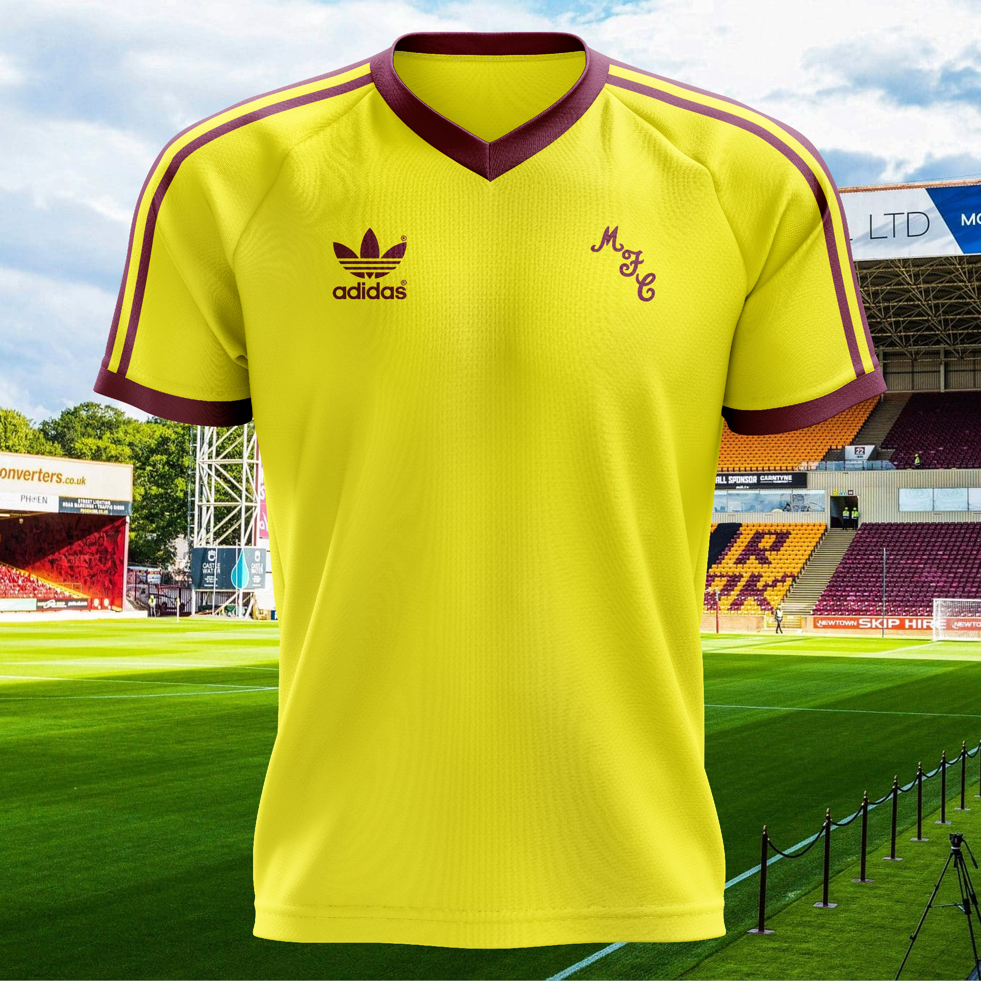 Motherwell 1981-82 Home Kit Retro Shirt PT73705