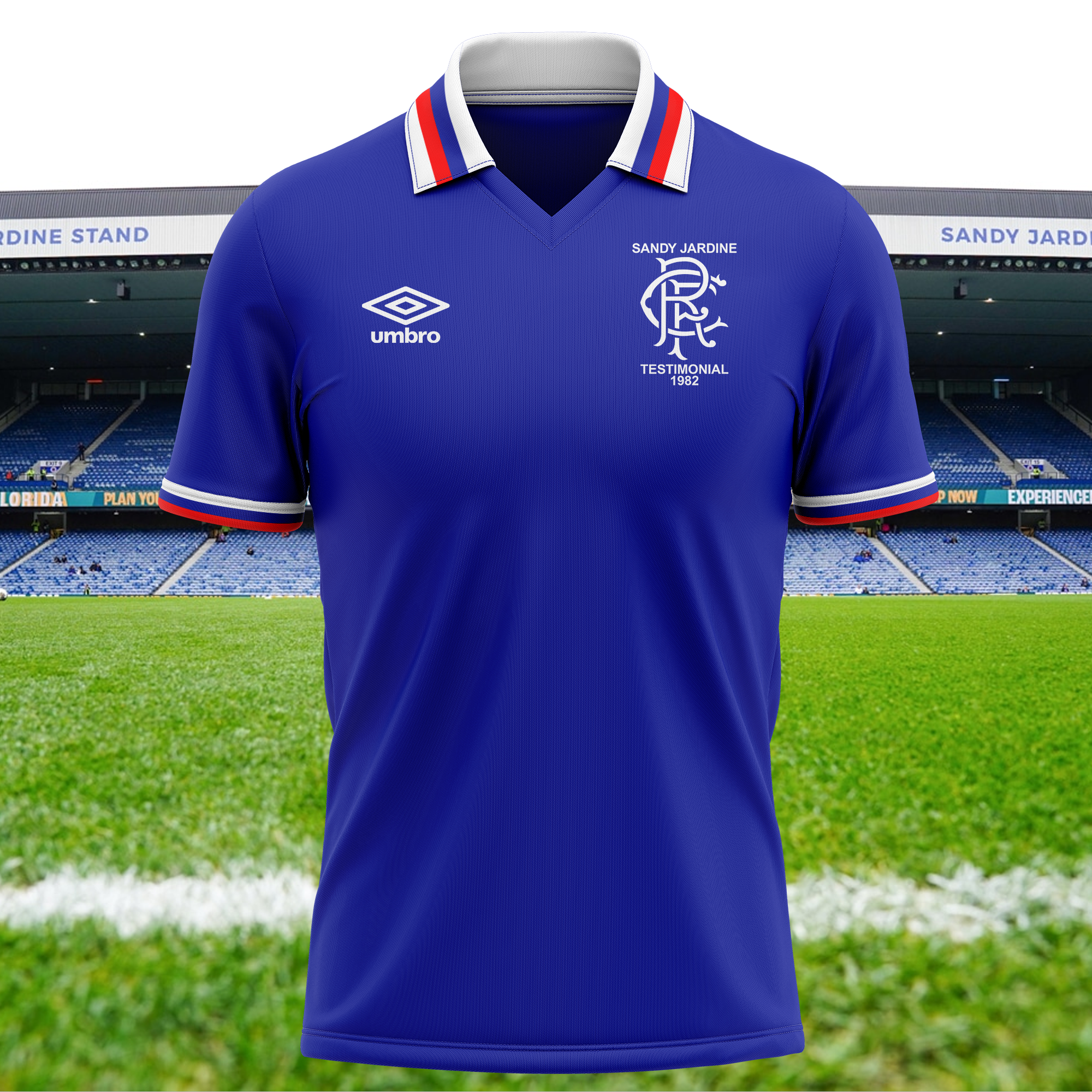 Rangers FC 1981-82 Home Kit Retro Shirt PT73707