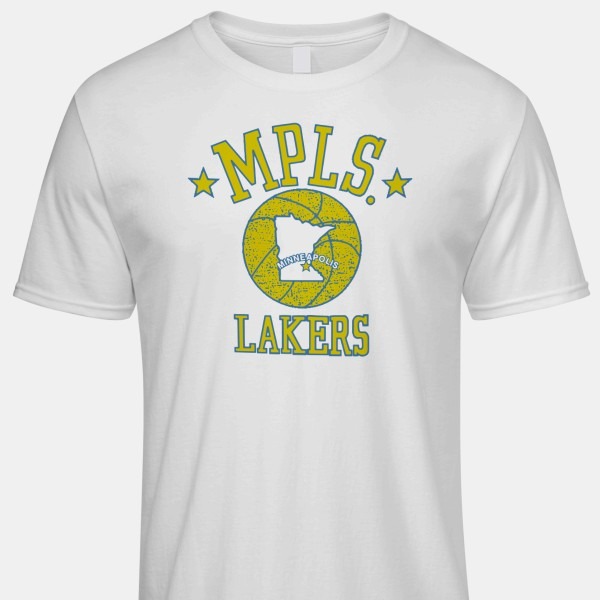 1956 Vintage Minneapolis Lakers T-Shirt PT73733