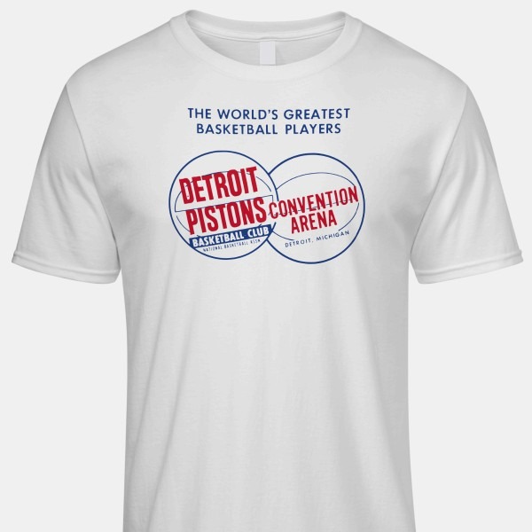 1982 Vintage Detroit Pistons T-Shirt PT73766