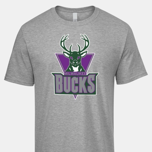 1989 Vintage Milwaukee Bucks T-Shirt PT73780