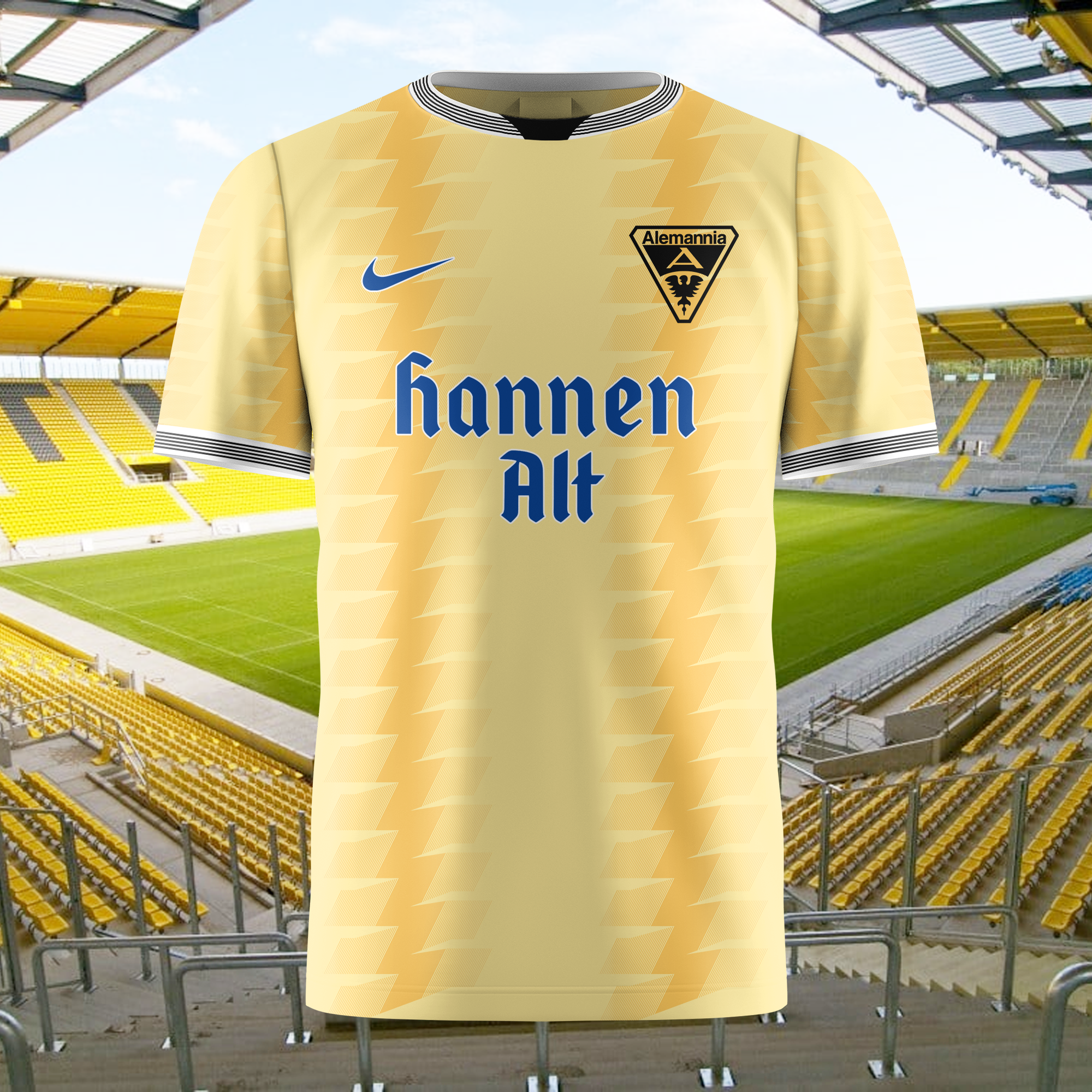 Alemannia Aachen 1998-99 Home Kit Retro Shirt PT73800