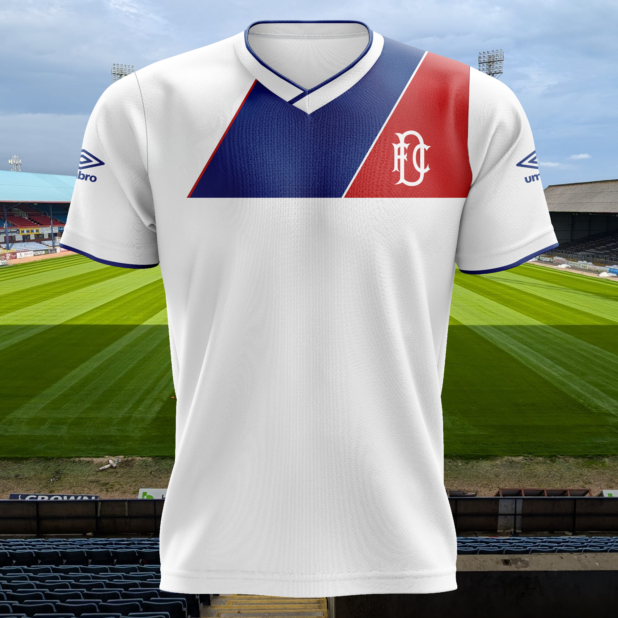 Dundee FC 1986-87 Away Kit Retro Shirt PT73789