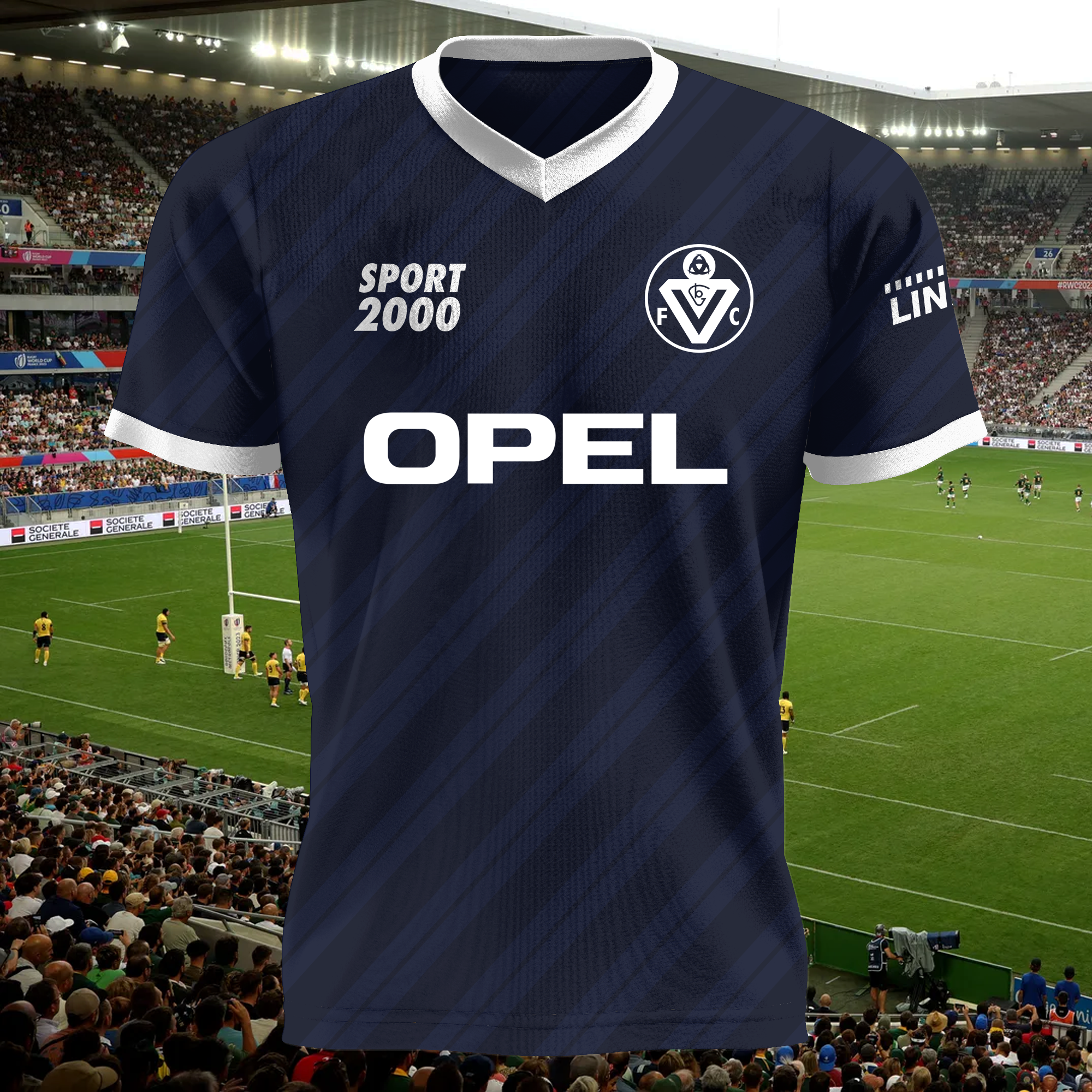 Girondins Bordeaux 1988-89 Home Kit Retro Shirt PT73806