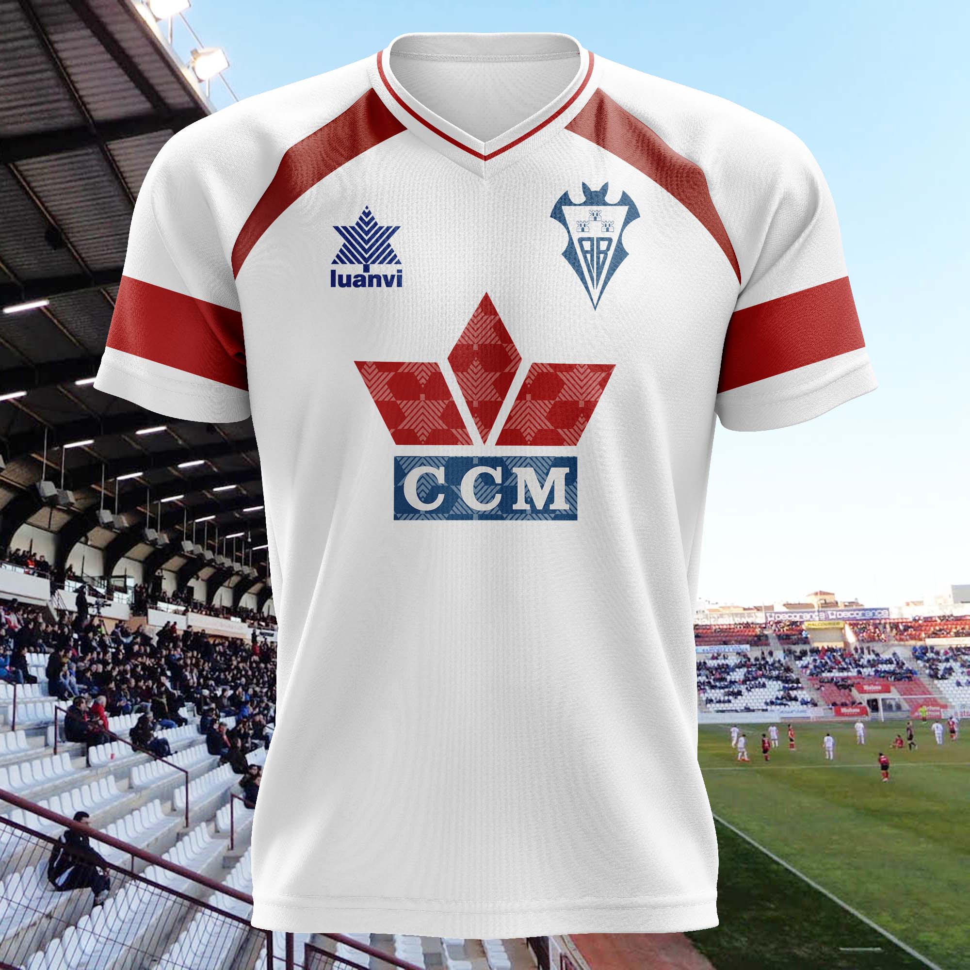 Albacete 1992-93 Home Kit Retro Shirt PT73811