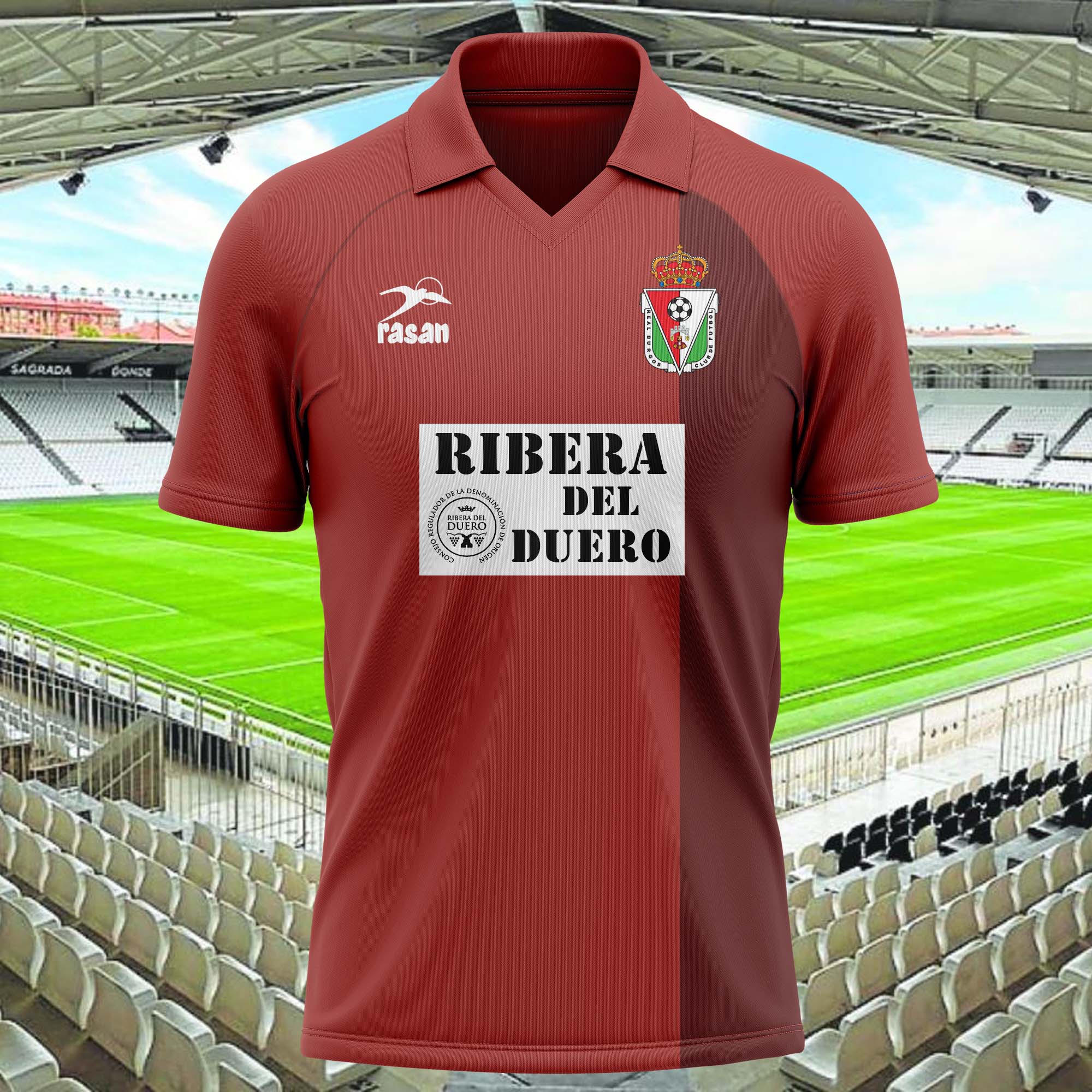 Real Burgos CF 1992-93 Home Kit Retro Shirt PT73823