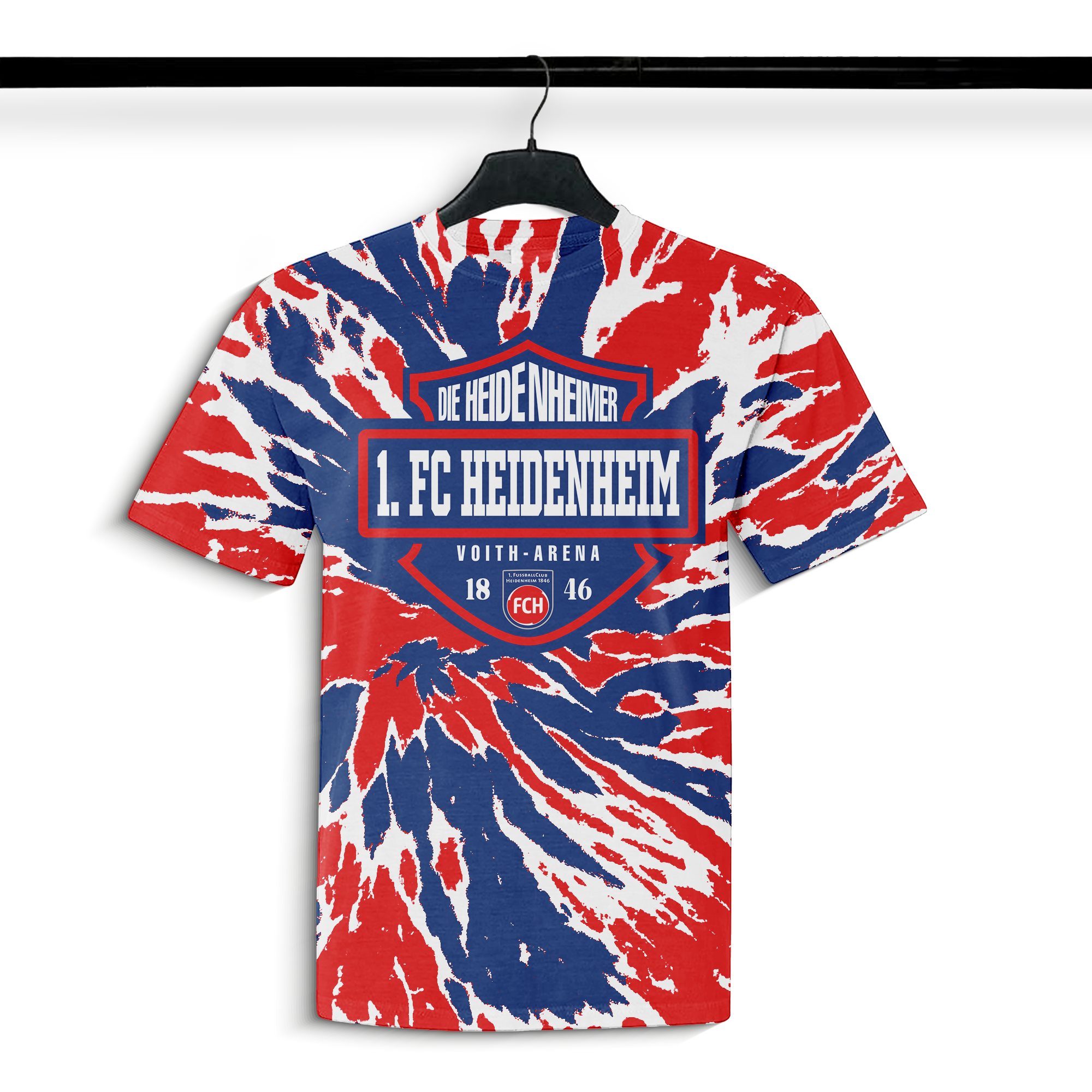 1. FC Heidenheim Vintage Tie Dye T-shirt PT73882