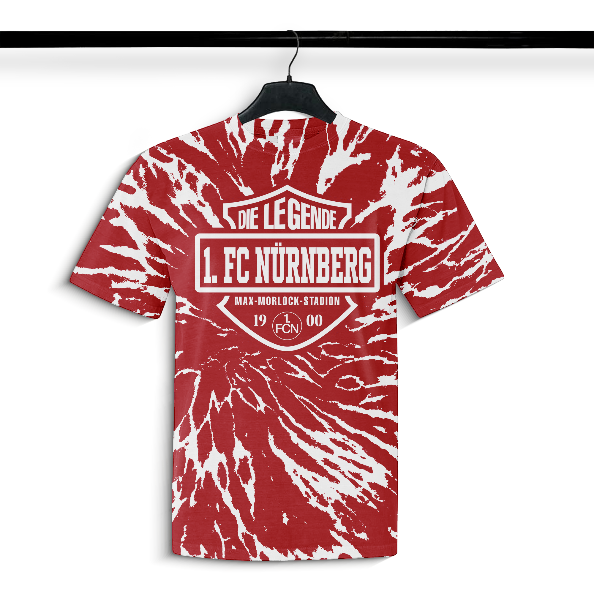 1. FC Nürnberg Vintage Tie Dye T-shirt PT73903