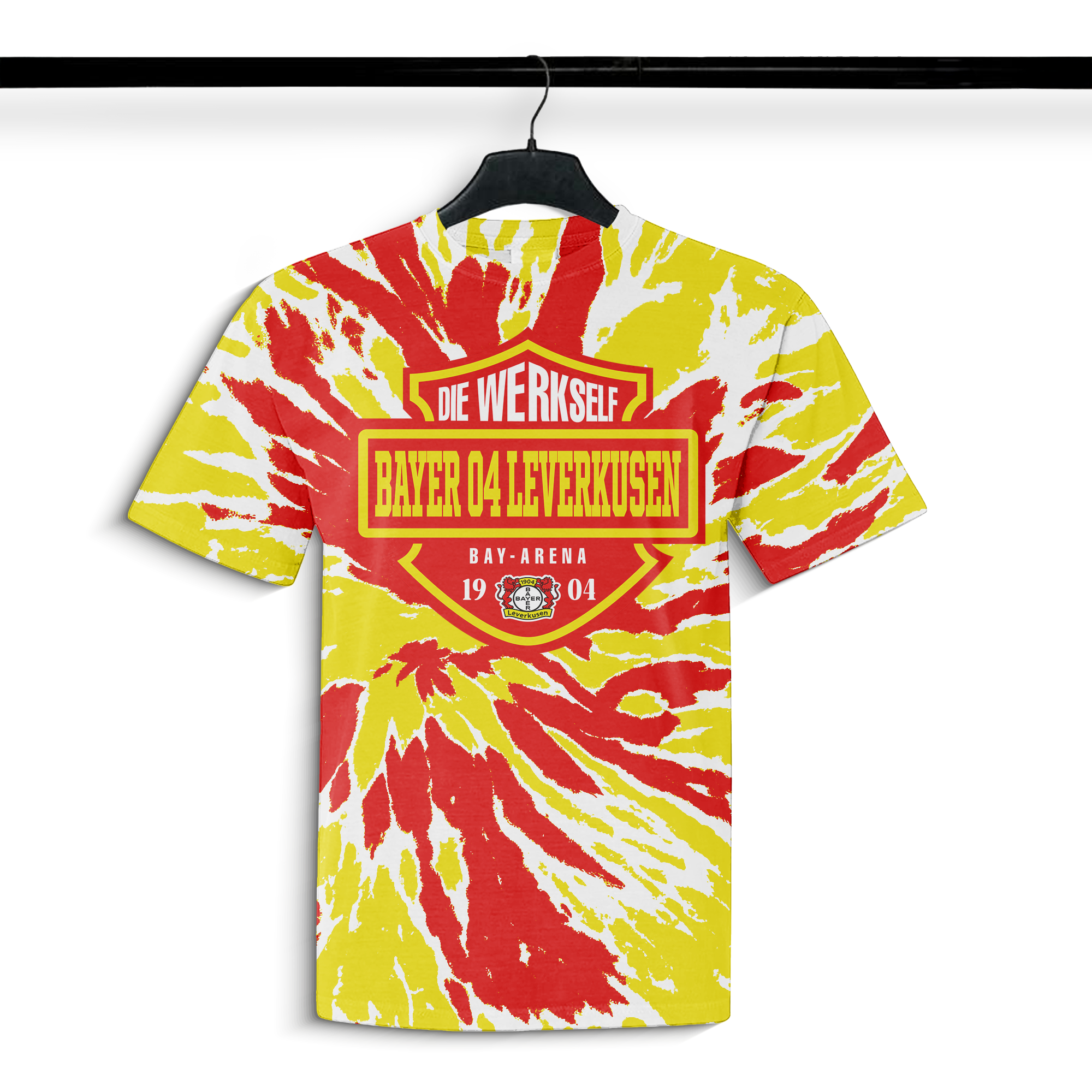 Bayer 04 Leverkusen Vintage Tie Dye T-shirt PT73886