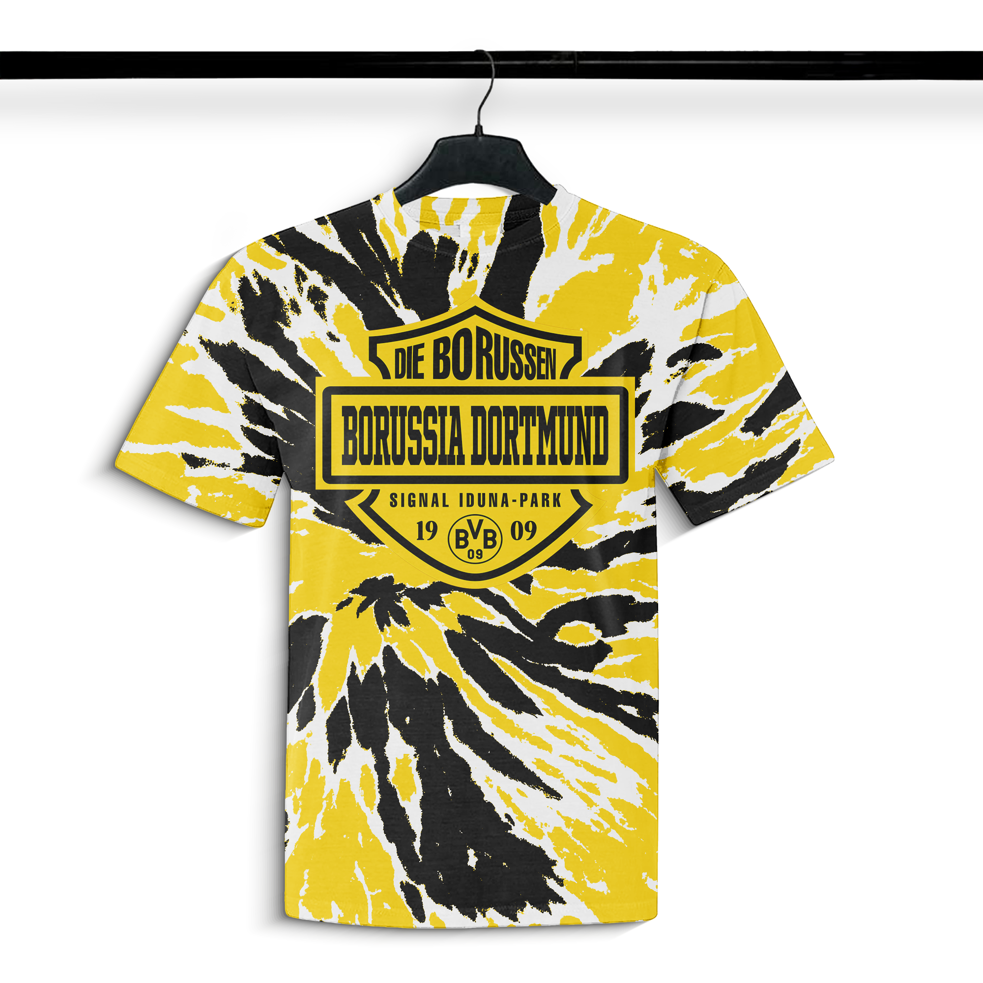 Borussia Dortmund Vintage Tie Dye T-shirt PT73887