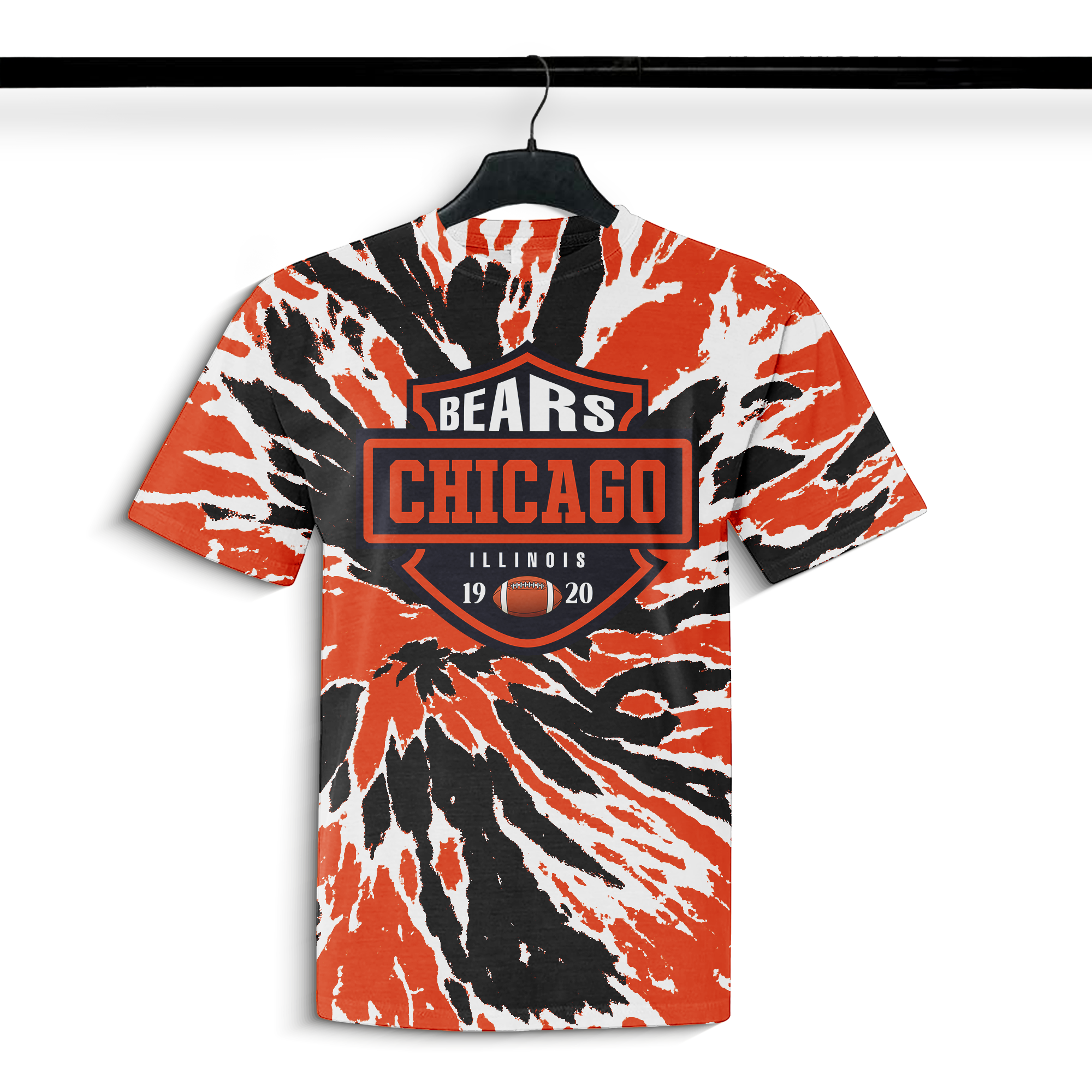 Chicago Bears Vintage Tie Dye NFL T-shirt PT73855