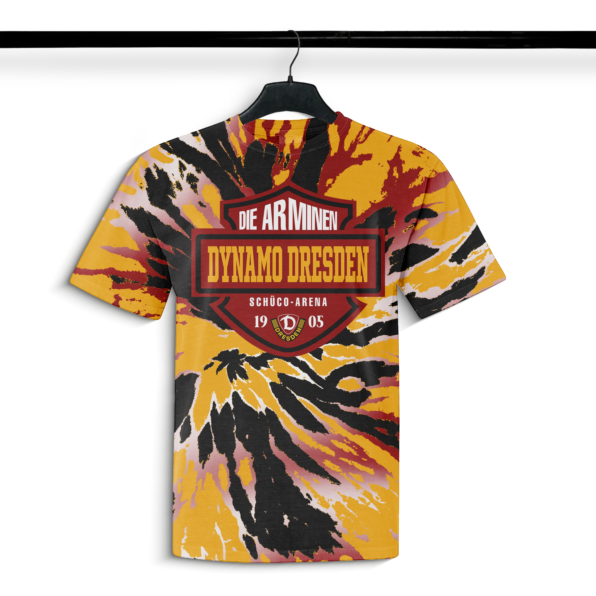 Dynamo Dresden Vintage Tie Dye T-shirt PT73905