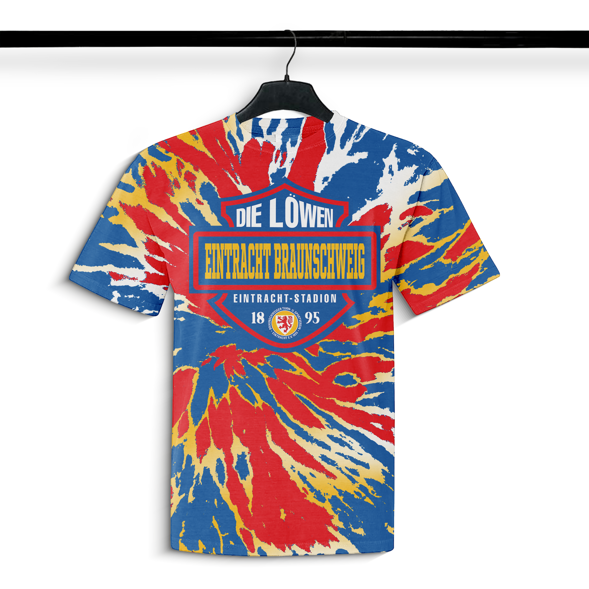 Eintracht Braunschweig Vintage Tie Dye T-shirt PT73906