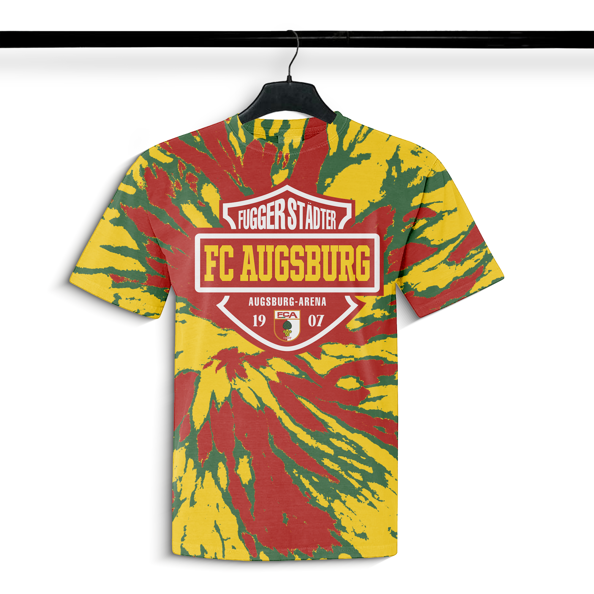 FC Augsburg Vintage Tie Dye T-shirt PT73890