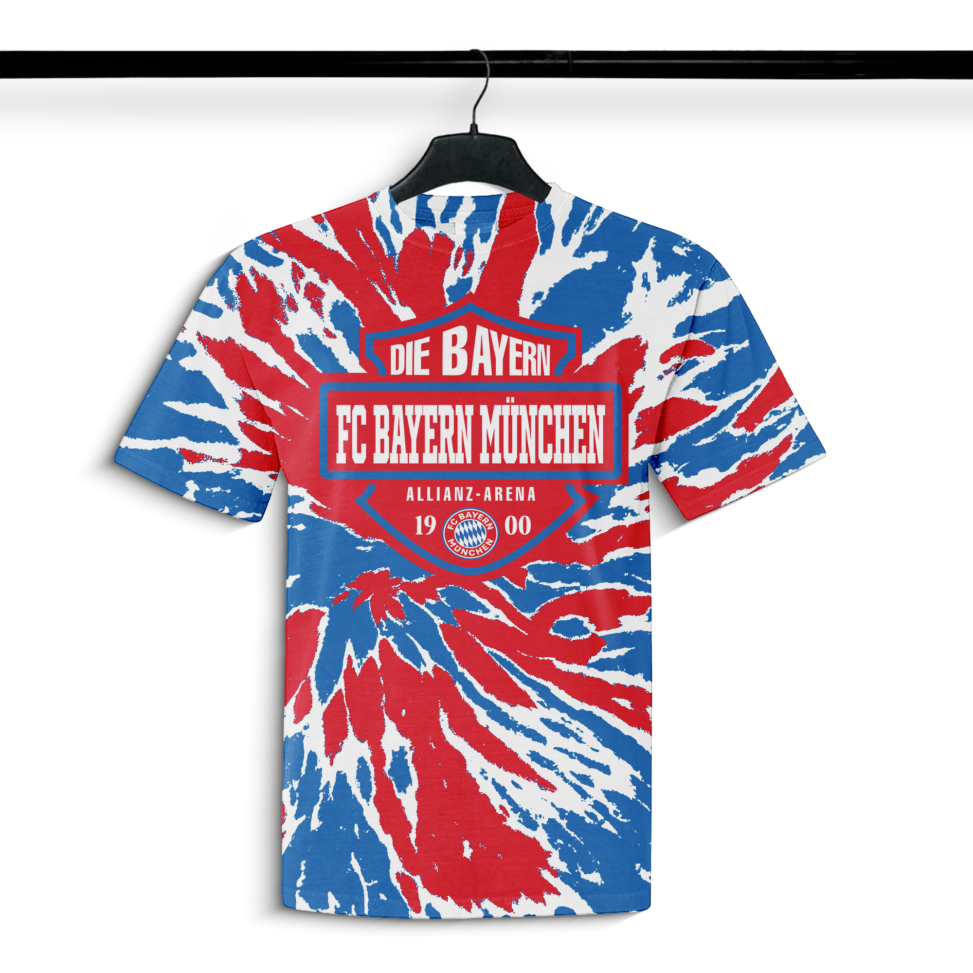 FC Bayern München Vintage Tie Dye T-shirt PT73891