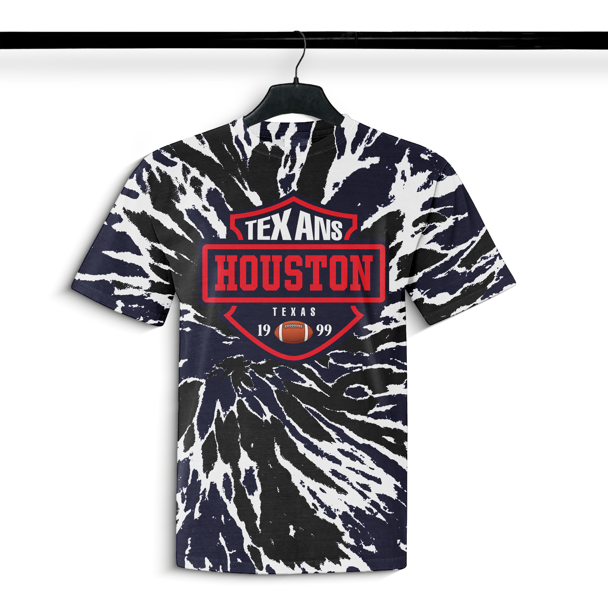 Houston Texans Vintage Tie Dye NFL T-shirt PT73862