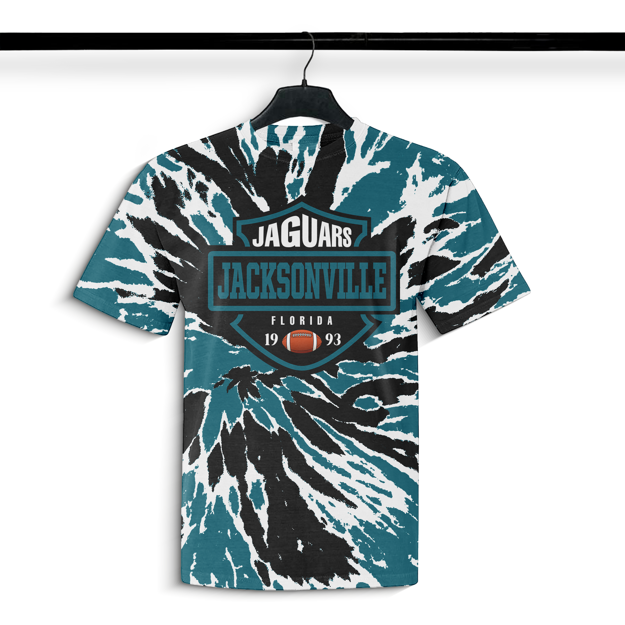 Jacksonville Jaguars Vintage Tie Dye NFL T-shirt PT73864