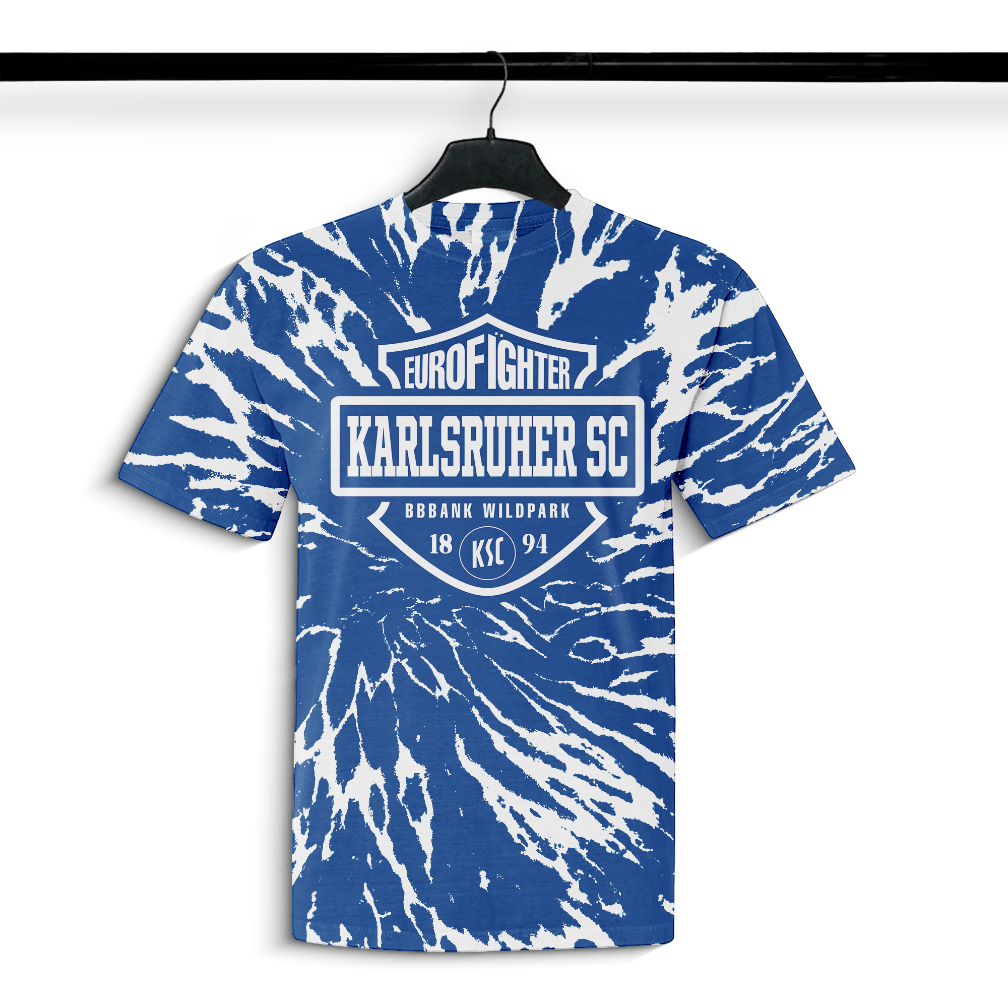 Karlsruher SC Vintage Tie Dye T-shirt PT73912