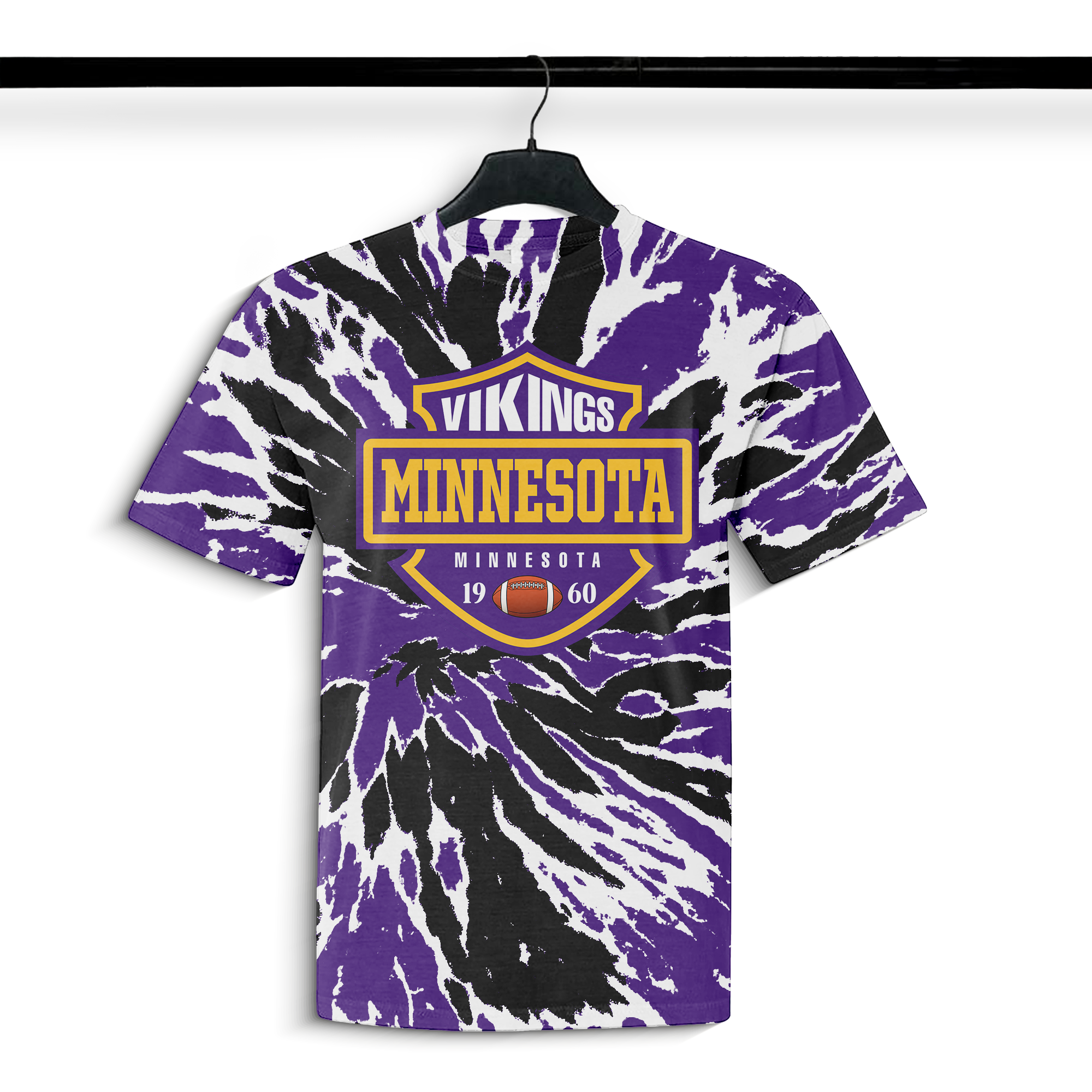 Minnesota Vikings Vintage Tie Dye NFL T-shirt PT73869