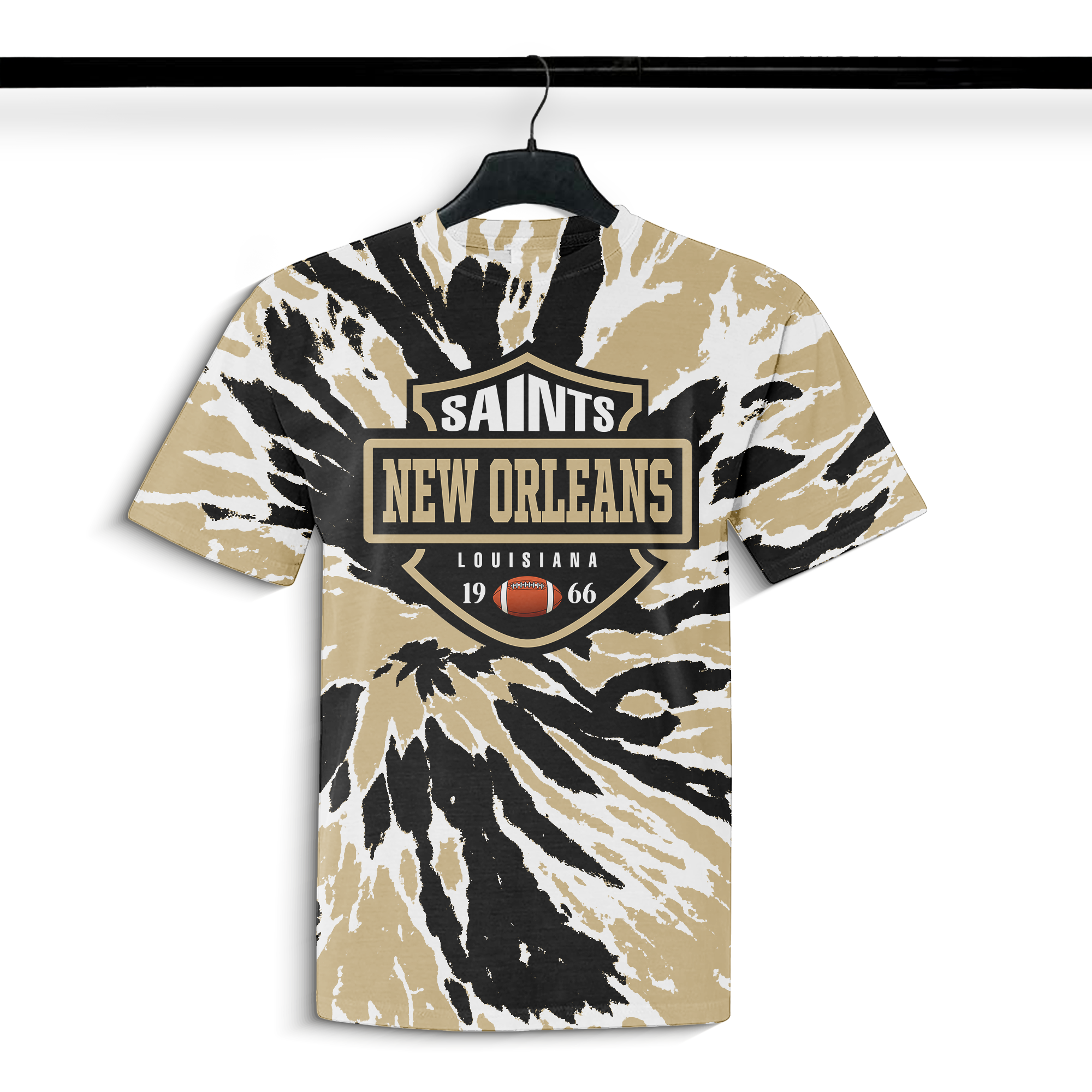 New Orleans Saints Vintage Tie Dye NFL T-shirt PT73871