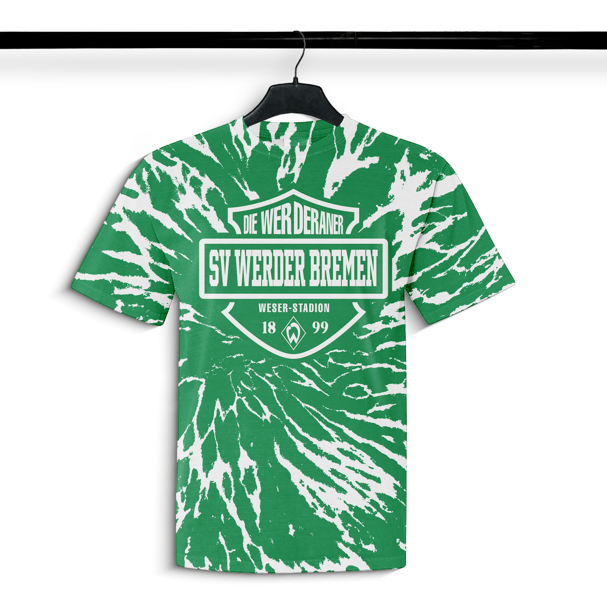 Werder Bremen Vintage Tie Dye T-shirt PT73899