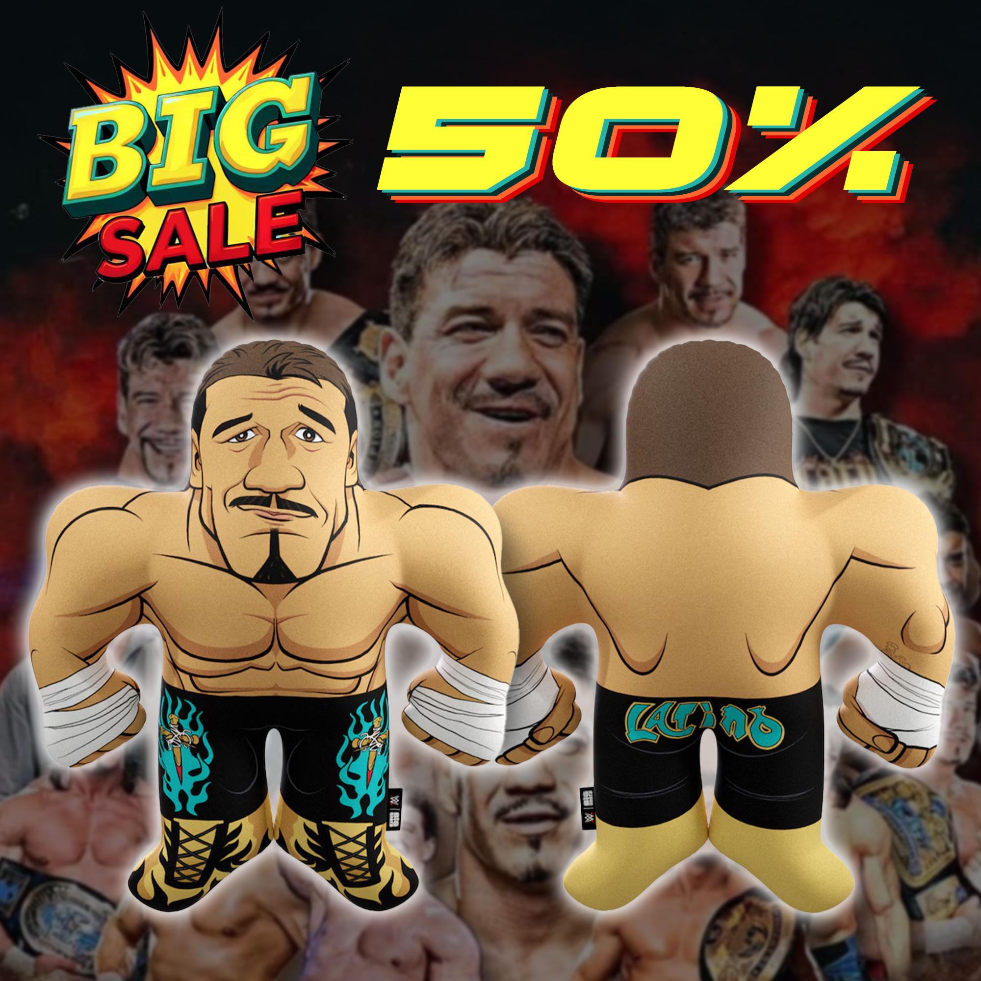 Eddie Guerrero Big League Pillows PT73926