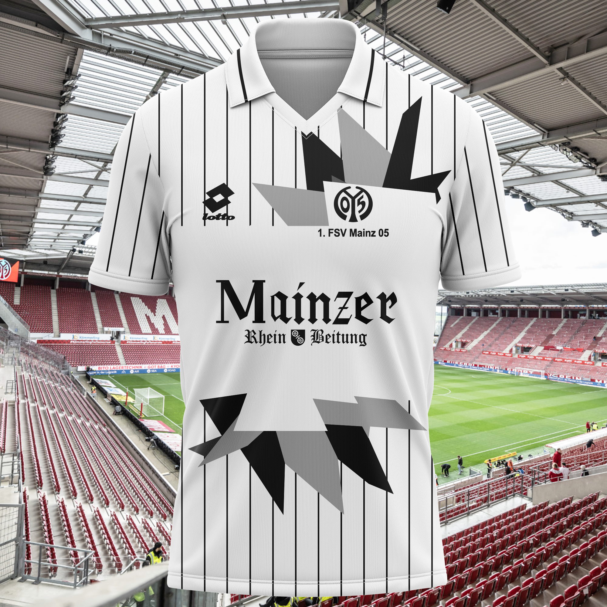 1. FSV Mainz 05 1992-93 Away Kit PT73941