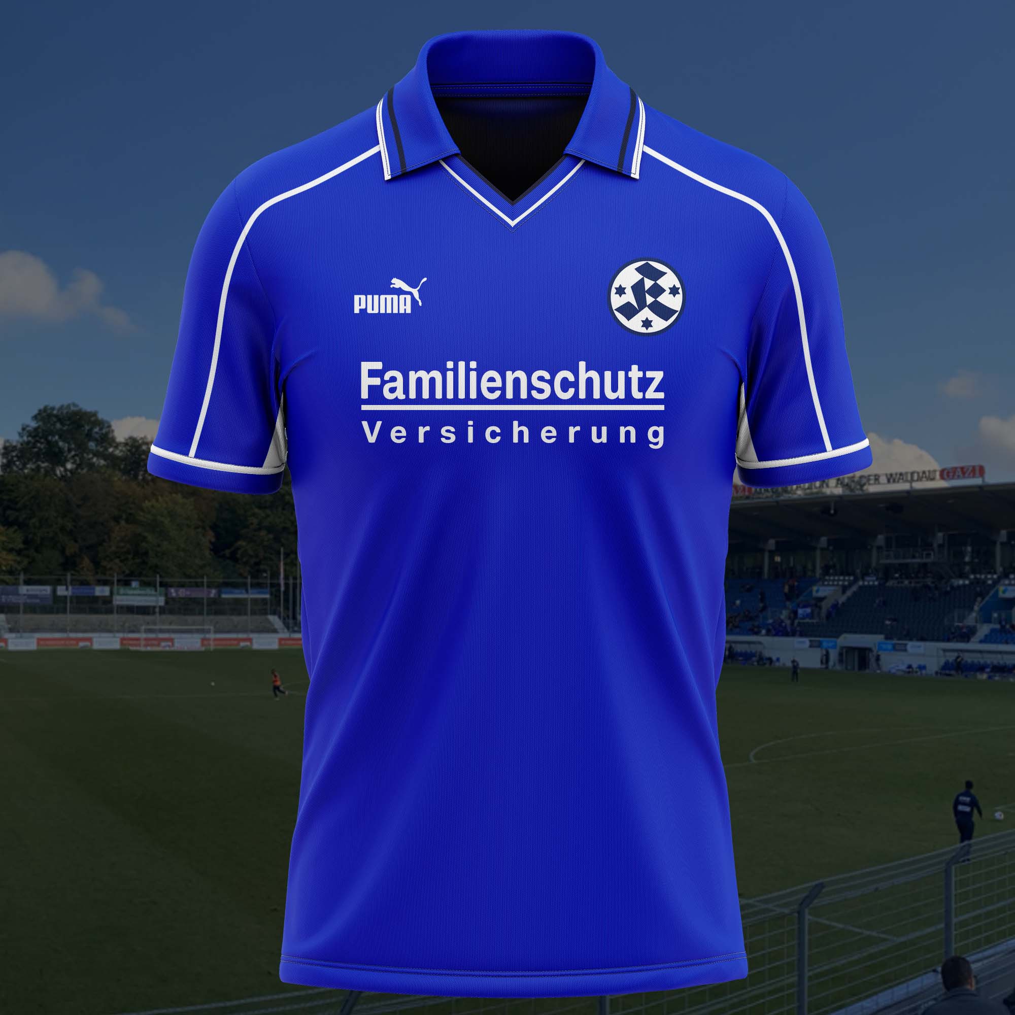 Stuttgarter Kickers 2000-01 Home Kit Retro Shirt PT57077