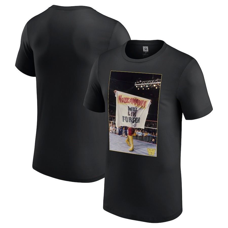 Hulk Hogan Hulkamania Will Live Forever Photo T-Shirt PT73961