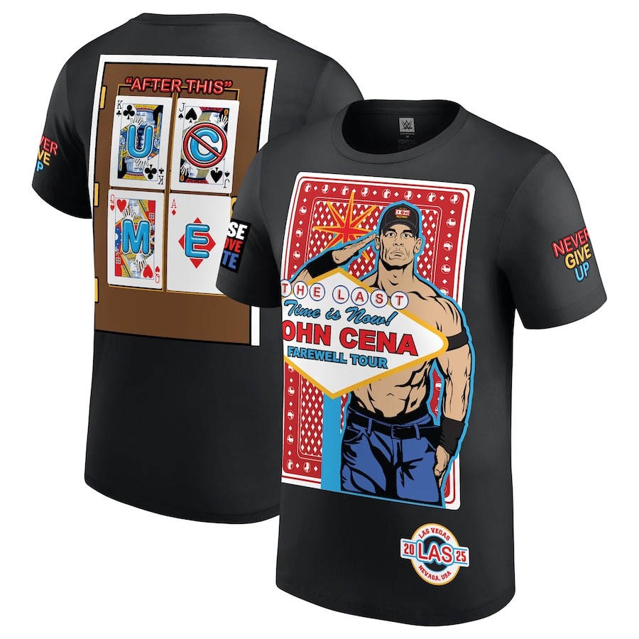 John Cena Farewell Tour 2025 Las Vegas T-Shirt PT73968