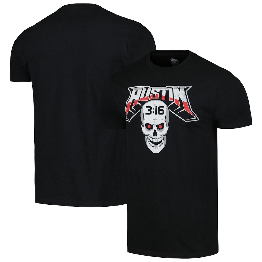 Stone Cold Steve Austin Skull T-Shirt PT73995